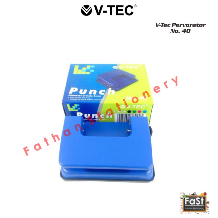 

Diskon Pembolong Kertas / Paper Punch V-Tec No.40 Bagus