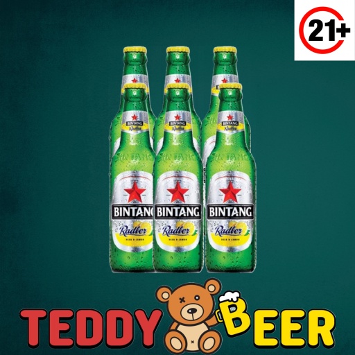 Beer Bintang Radler Paket 6 Botol [330ml]