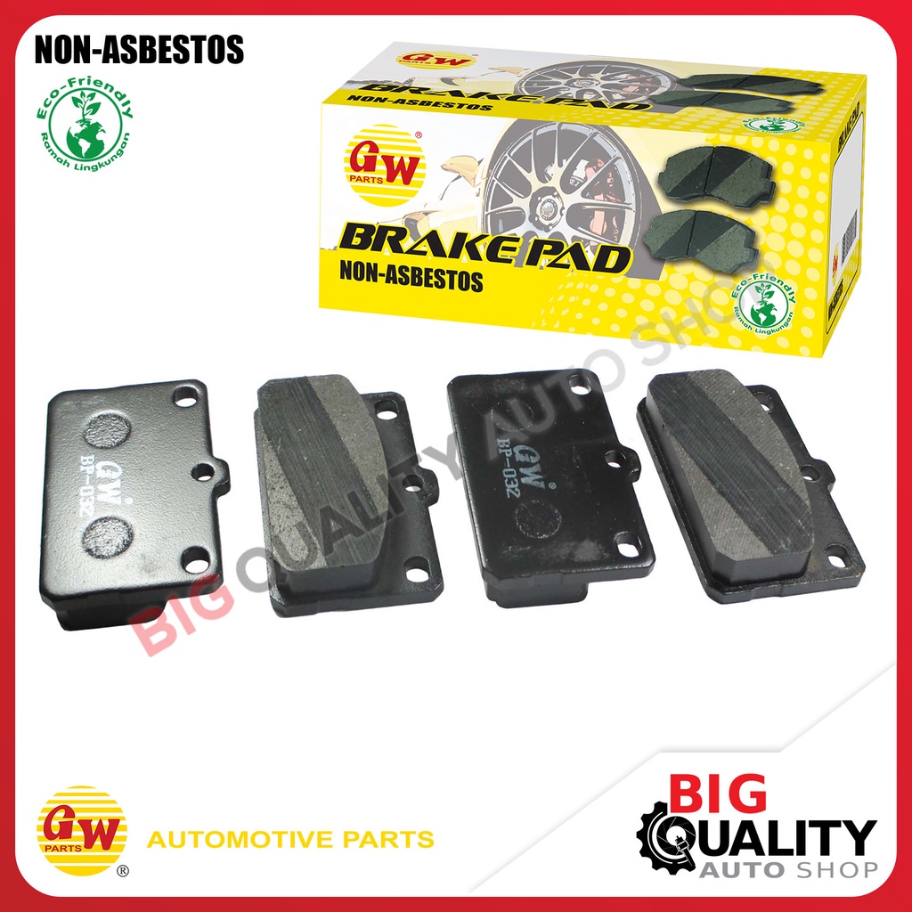 Kampas Rem Cakram Depan Brake Pad Front TOYOTA COROLLA KE30