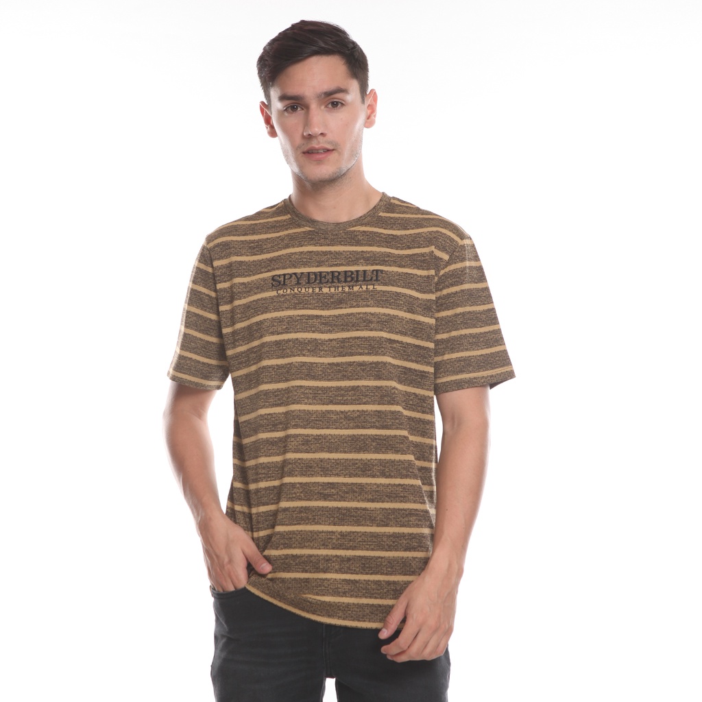 Spyderbilt Kaos Lengan Pendek Pria Kuning Palm MSTS743-YEL Planet Surf