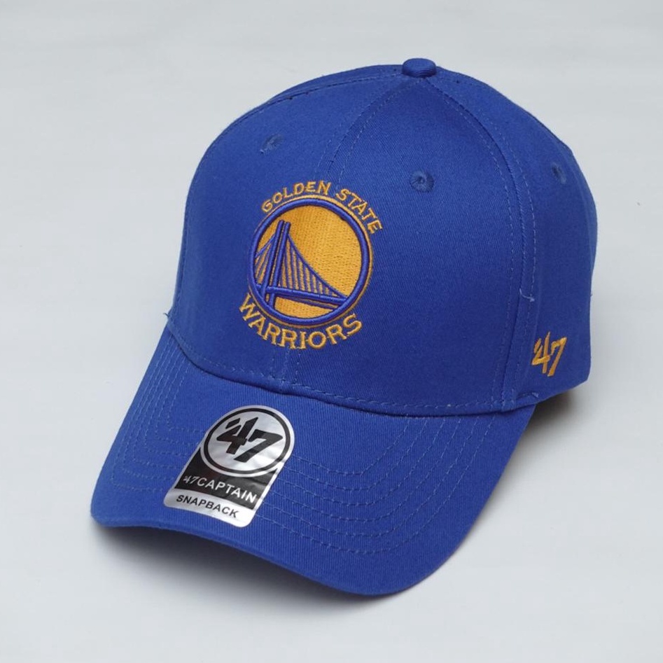 Topi Golden State Warriors Baseball Pria Import NBA 47