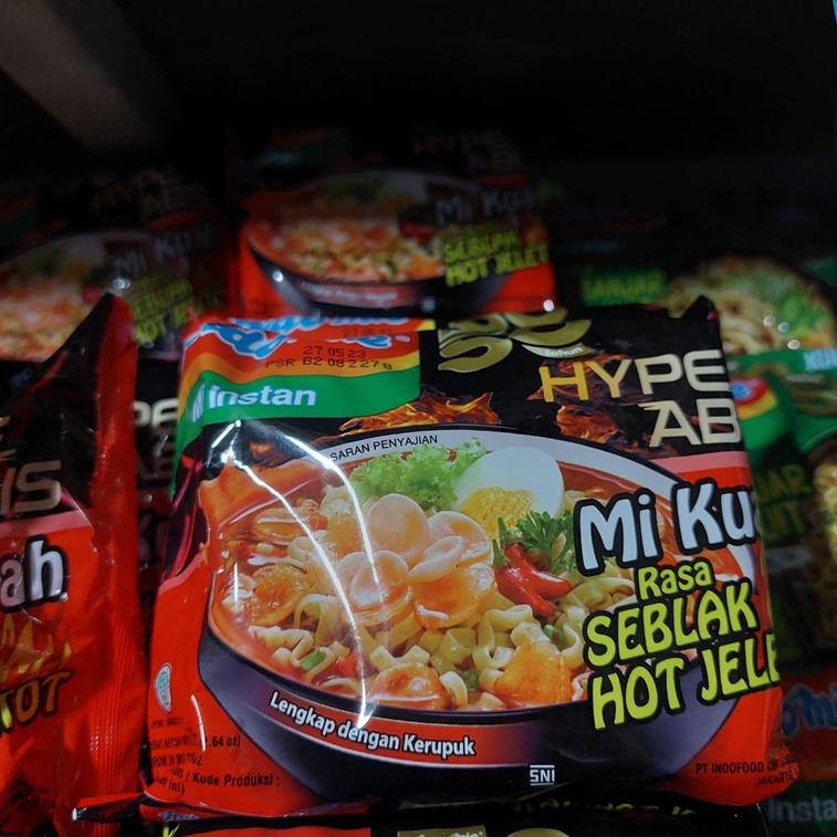 

INDOMIE KUAH SEBLAK HOT JELETOT
