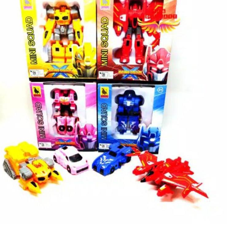 [JNP.31Oc22υ] Robot Mini Squad Dus Mini Force 4in1 / Mini Force X