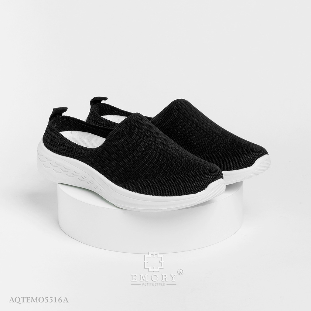 SV - EMORY Flyknit Slip On Sepatu Sneakers Wanita #AQTEMO5516A
