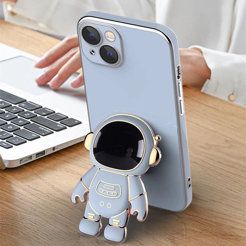 Stand Holder Handphone Universal Bentuk Astronot 6D Anti Gores