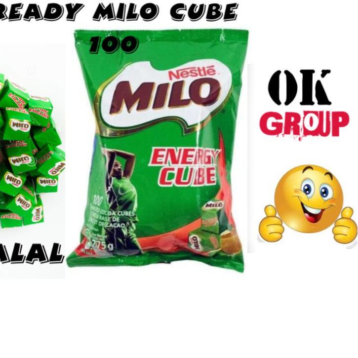 

COD✔️Milo Cube 100 Nigeria Nestle halal / Milo Cubes isi 100|RA8