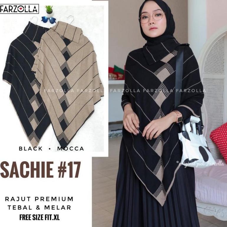 [MY.22Oc22n] Atasan Rajut Ponco import Premium