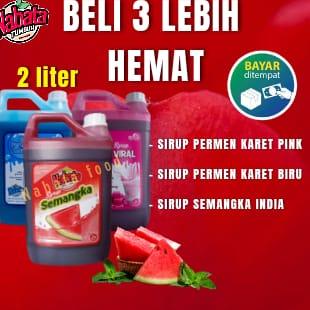 

Seller.. Paket Sirup Permen Karet Dan Sirup Semangka Nabata DCL