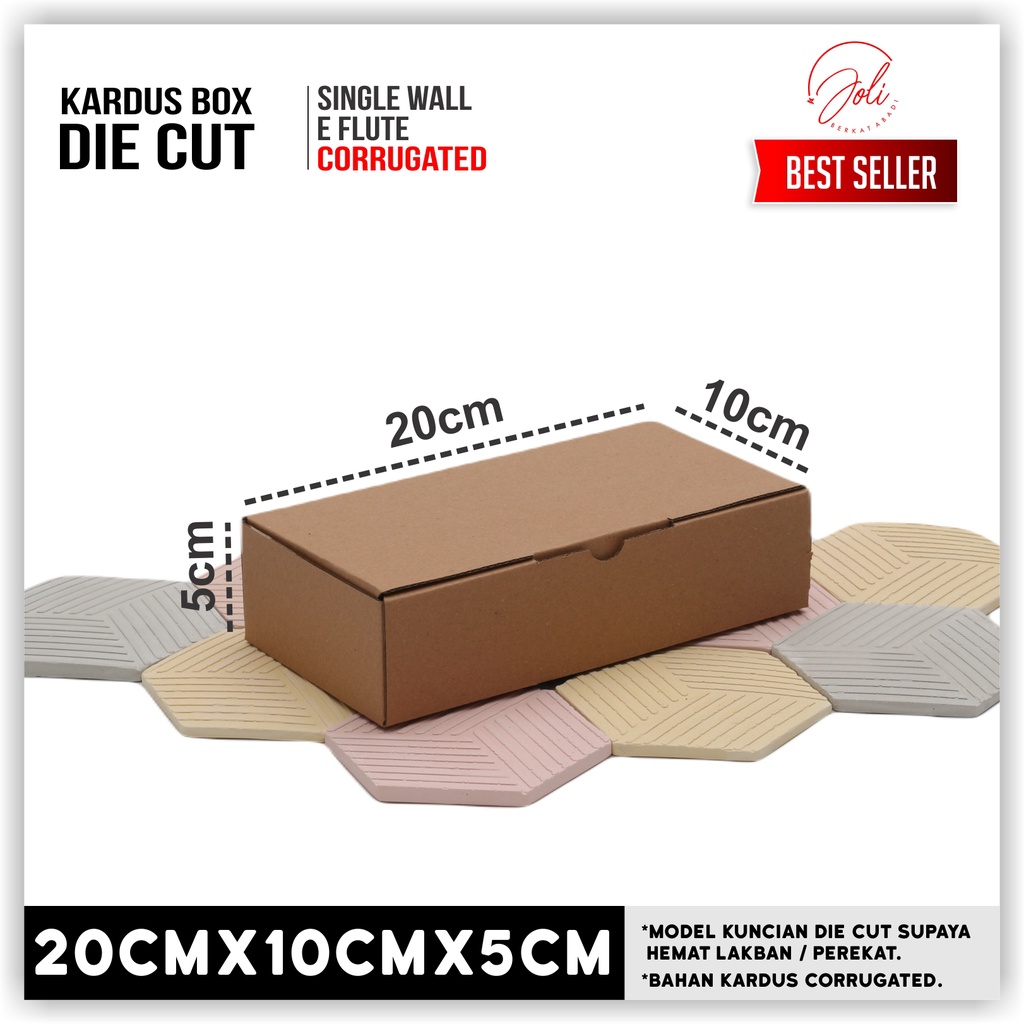 

CORRUGATE BOX 20x10x5 / GIFT BOX / DIE CUT BOX / DUS SOUVENIR / BOX PIZZA