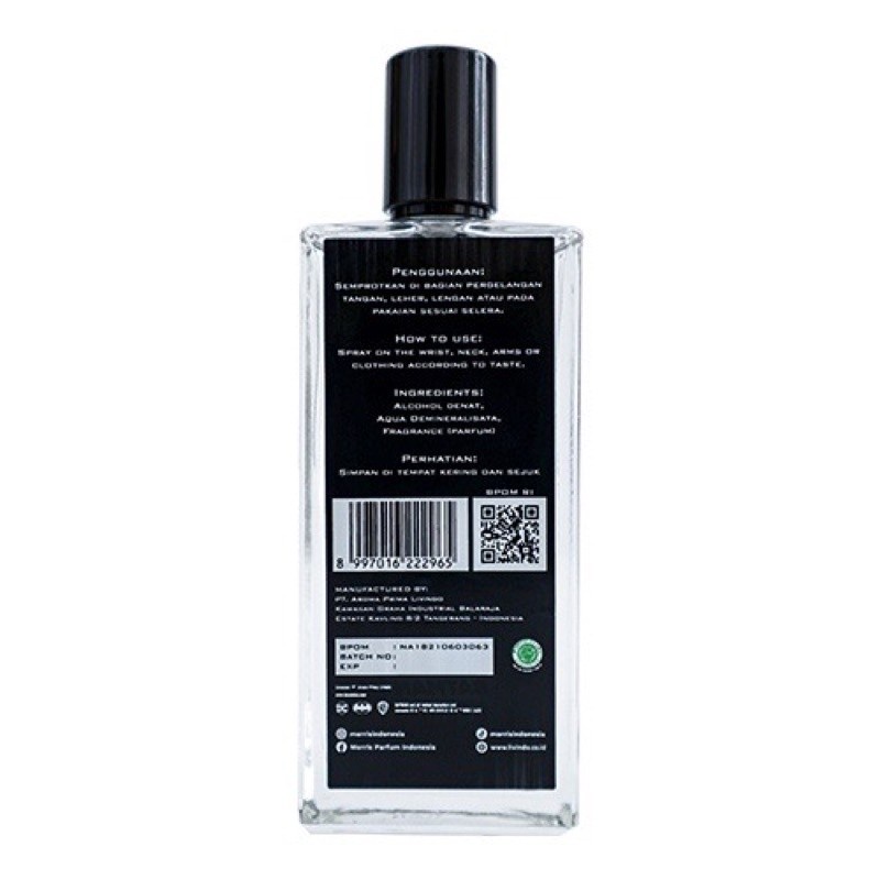 Morris Travel Edition / Parfum Spesial Edition / Minyak Wangi Botol / 100ml