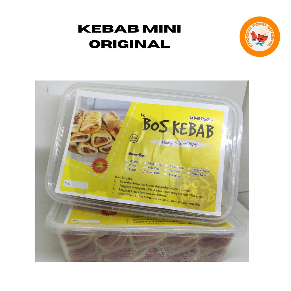 

Kebab mini original isi 10 pcs