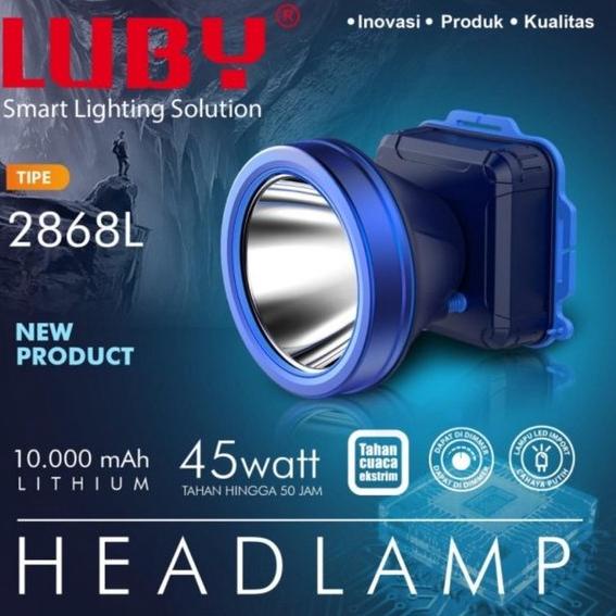 Senter Kepala Luby 2868L 45 Watt  / LUBY 2868 / L2868 / L-2868 Terang P32R
