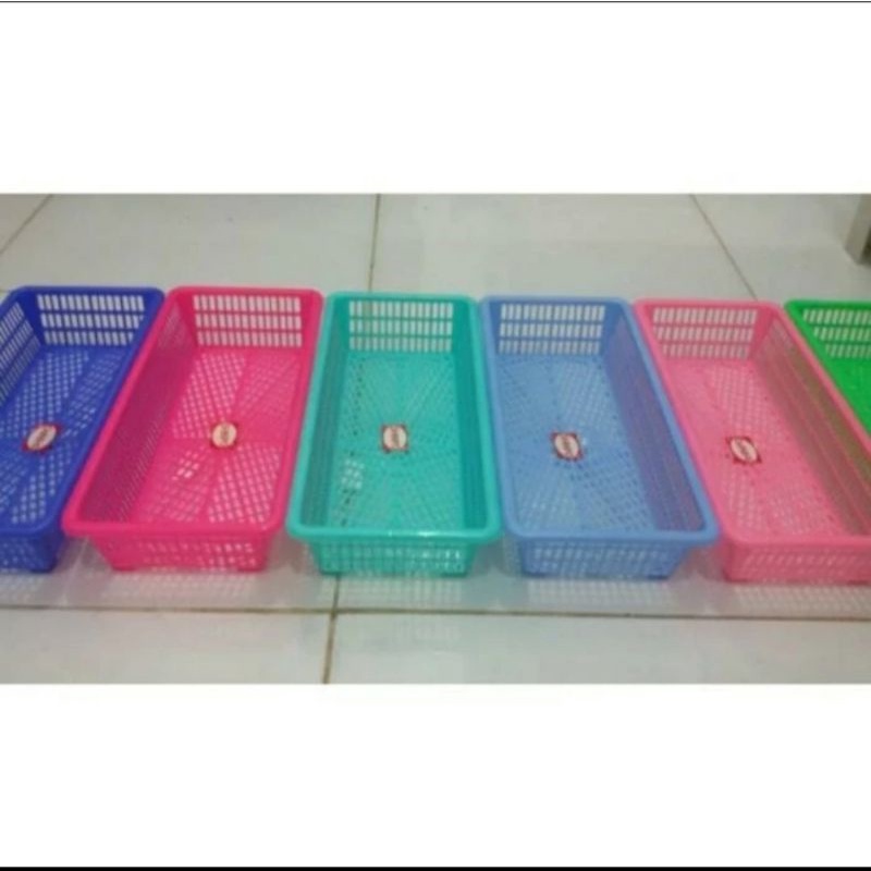 KERANJANG PLASTIK SERBAGUNA/BAKUL SEGI SHINPO 211/KERANJANG KOTAK PERAEGI