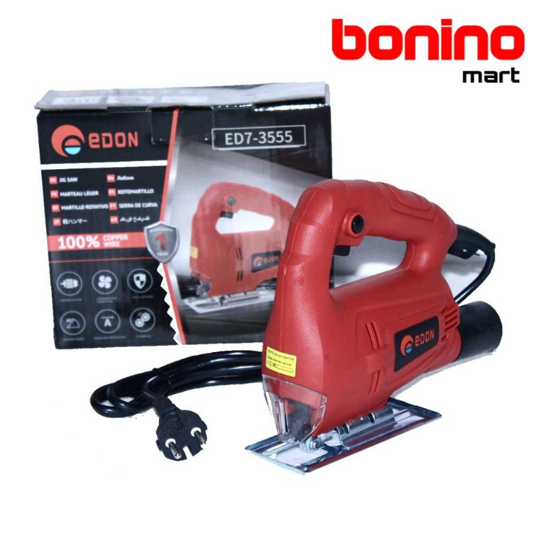 Mesin Jigsaw Gergaji triplek kayu EDON