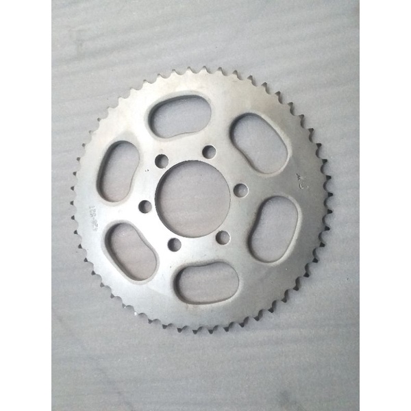gear sprocket gir belakang yamaha DT100 52T gear belakang yamaha DT ukuran 52T