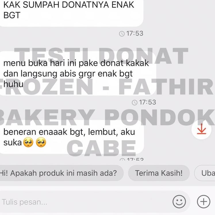

CodeXx4X8--Donat Kentang Frozen isi 20 + Gula Halus Termurah Enak dan Empuk Sedia Harga Grosir Bisa Untuk Hampers Lebaran oleh oleh lebaran