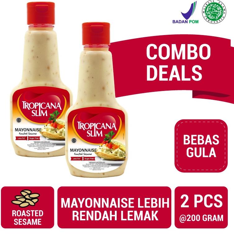 

ㅀ Twin Pack - Tropicana Slim Mayonnaise 200 gr - Bantu Dukung Hidup Sehat LANGSUNG CHECKOUT 3292 ☁