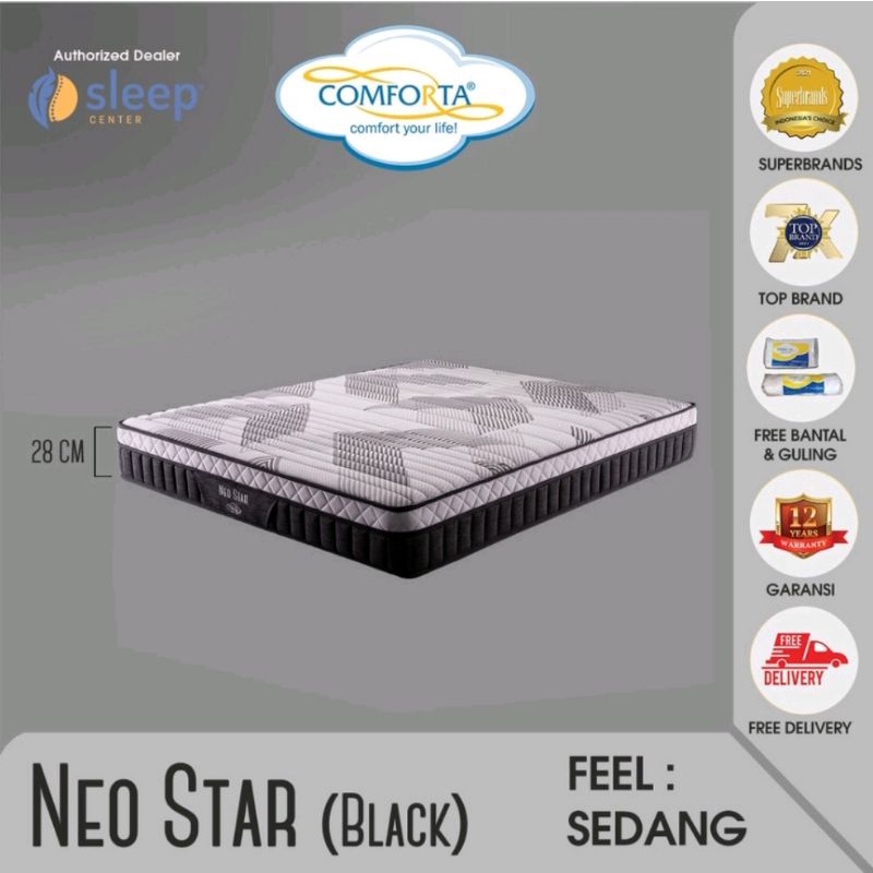 [COMFORTA_BANJARMASIN] PROMO KASUR SPRING BED COMFORTA NEO STAR(TEBAL 28CM)