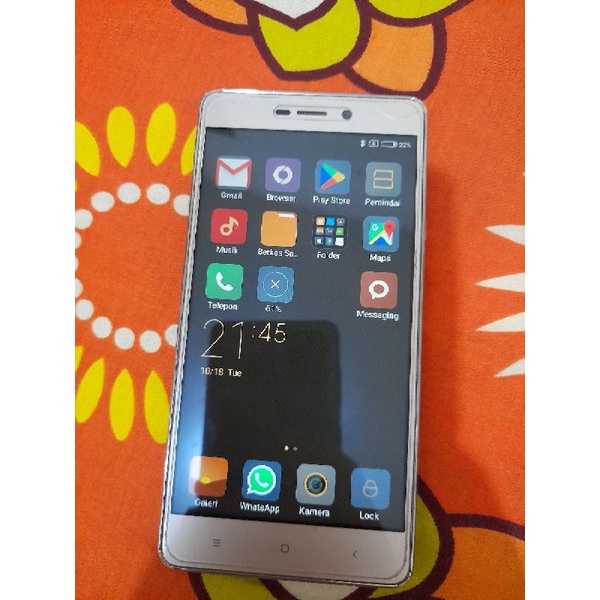 Jual Redmi 3 Second apa adanya hp pl preloved bekas
