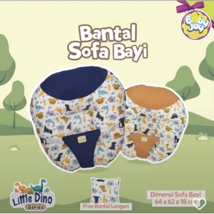 Makassar ! Bantal Sofa Bayi Baby Joy Little Dino Series