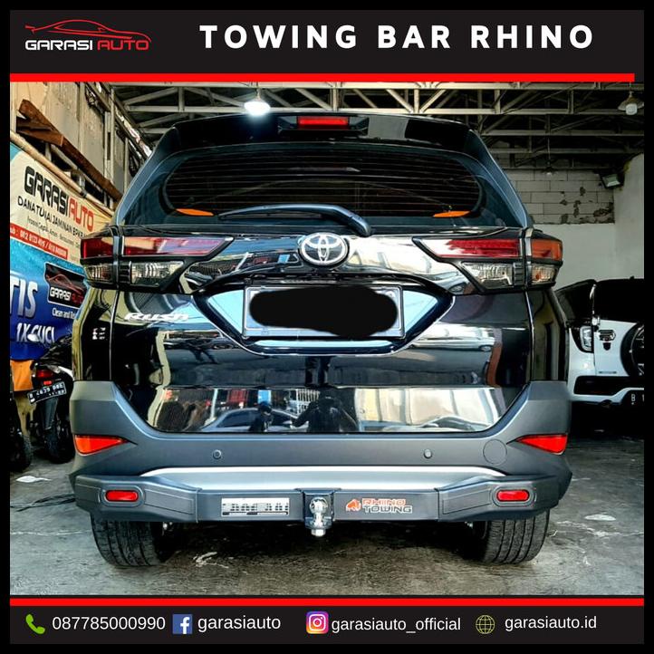 Tanduk Belakang Towing Bar Rhino / Bumper Guard All New Rush Terios