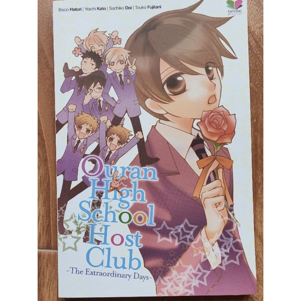 Ouran High School Host Club - Novel Original Preloved
