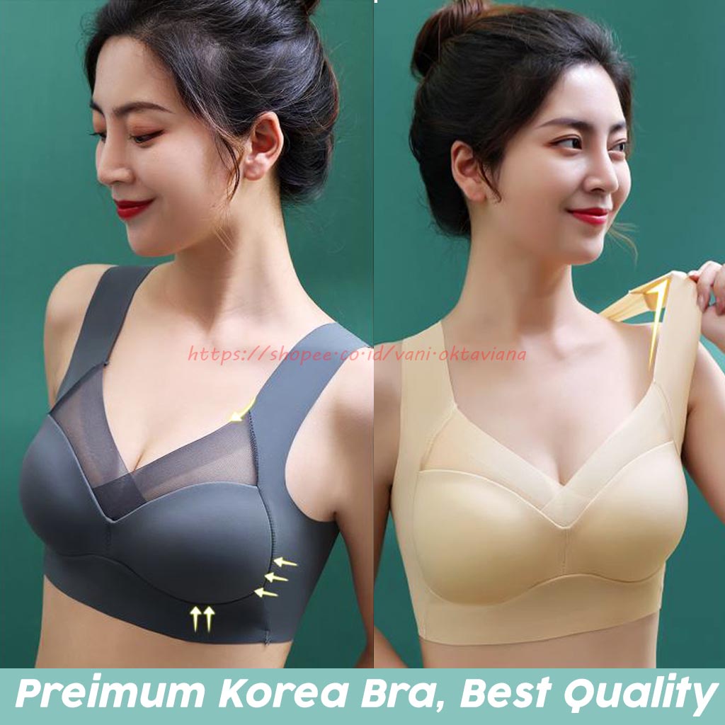 Bra Wanita Tanpa Kawat Bra Seamless Wanita pakaian dalam Bra Push up Tank-top