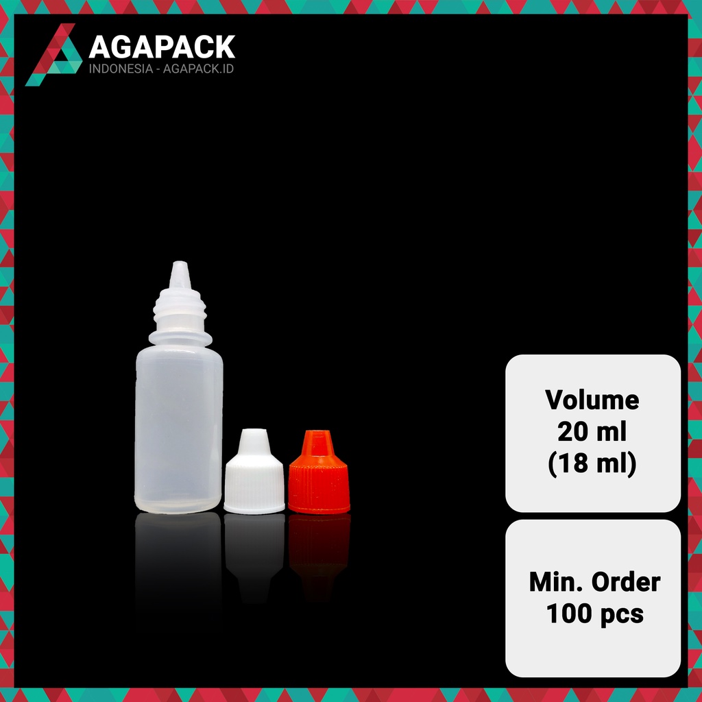 Botol Tetes 20ml 20 ml Plastik