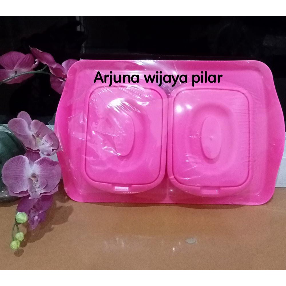 Tempat Makan LOTUS 2 Set 1 NAMPAN CALISTA