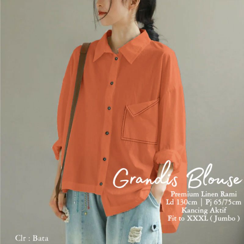 GRANDIS BLOUSE WANITA ATASAN ORIGINAL PRODUK TERBARU