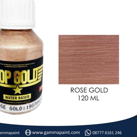 

TOP GOLD Metallic Paint - ROSE GOLD 120g