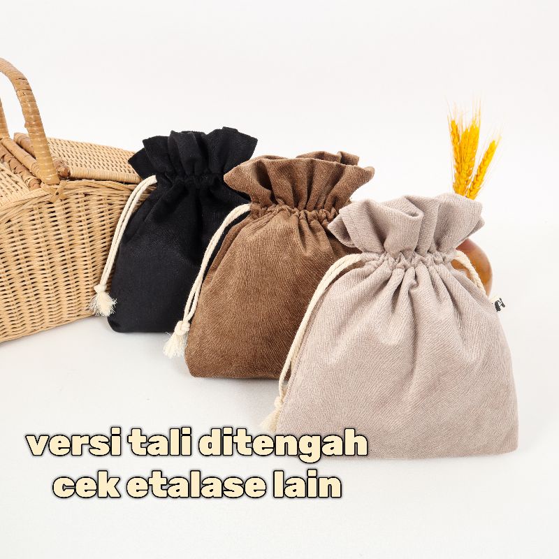 Pouch Serut Velvet Premium