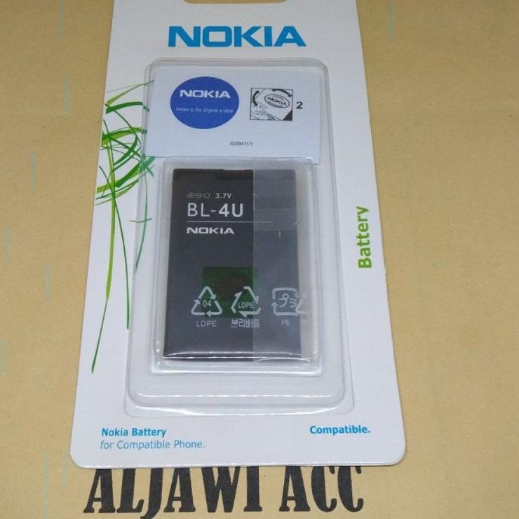 Pesan disini--Baterai Nokia BL-4U Nokia E66 / E75 / C5-03 / 3120C Original Battery Hp