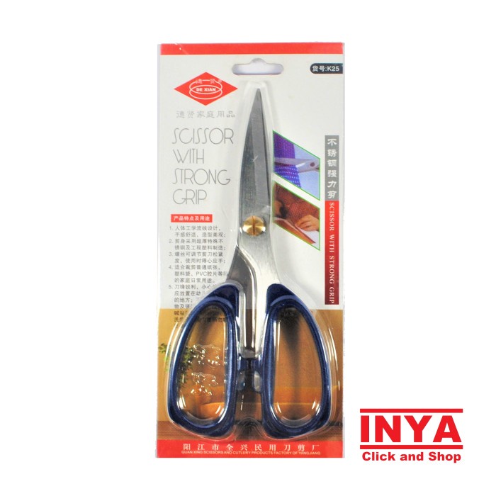 

Gaya Gunting Dexian K25 - Scissor With Strong Grip Hemat
