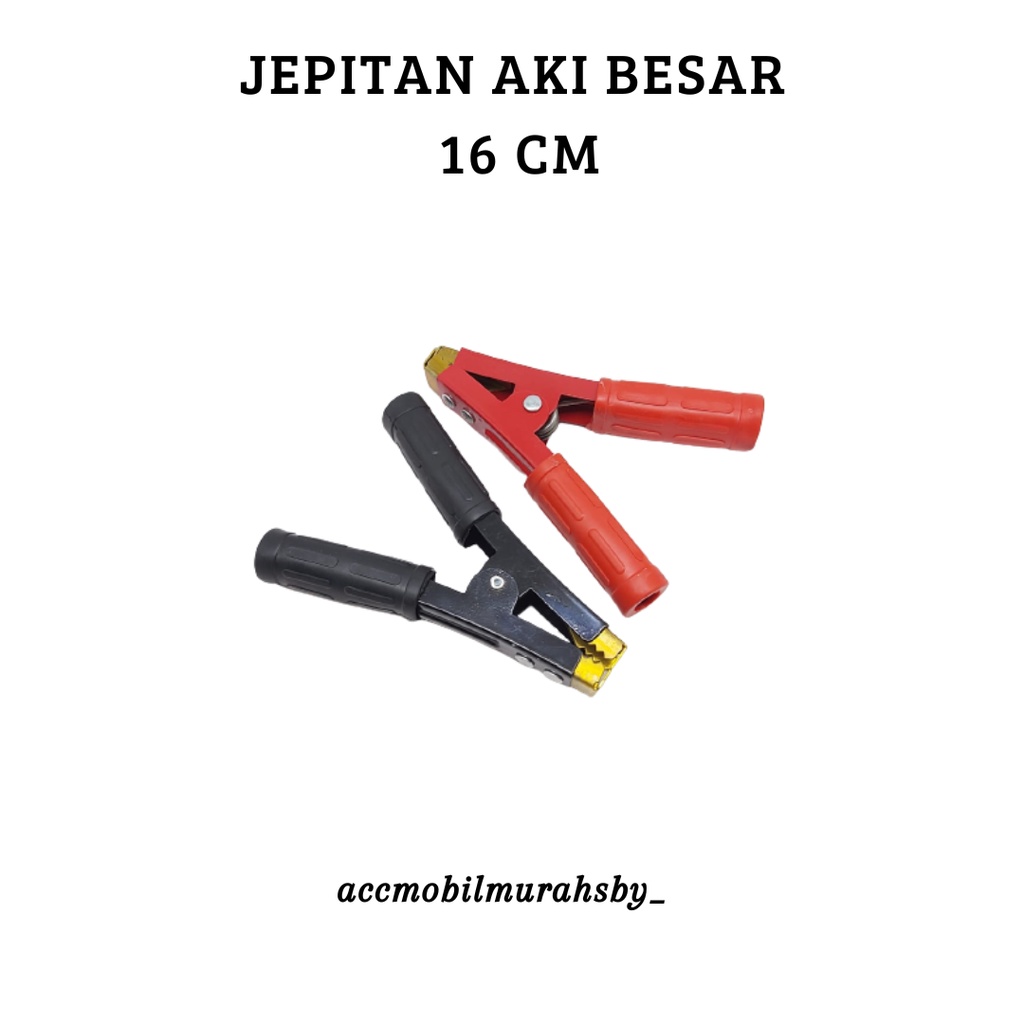 Jepitan Aki / Capit Aki 16 cm ( Set ) G