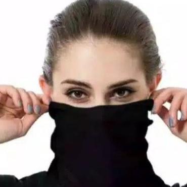 READY [BISA COD] Masker Sepeda Masker Motor Bandana Syal Penutup Leher Tangan Kepala