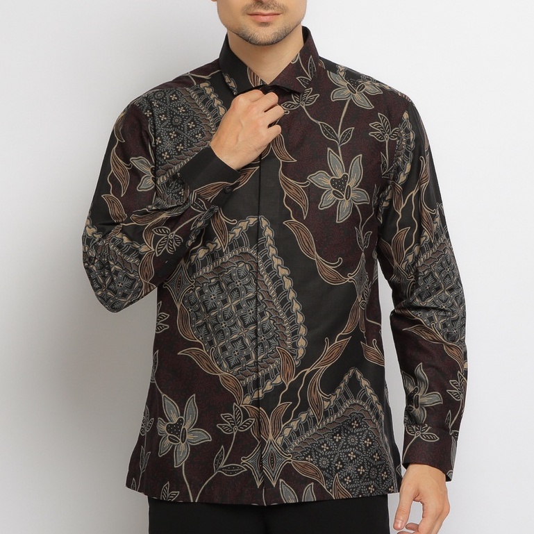 Carlos Moreno Kemeja Batik Pria - Gandakusuma