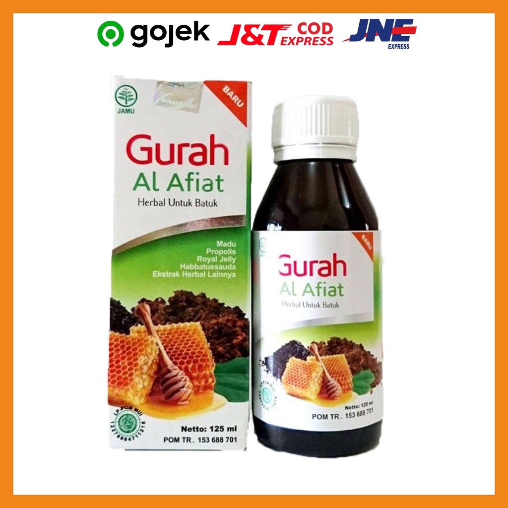 madu gurah Al Afiat / Sirup Madu Gurah Al Afiat 125 ml