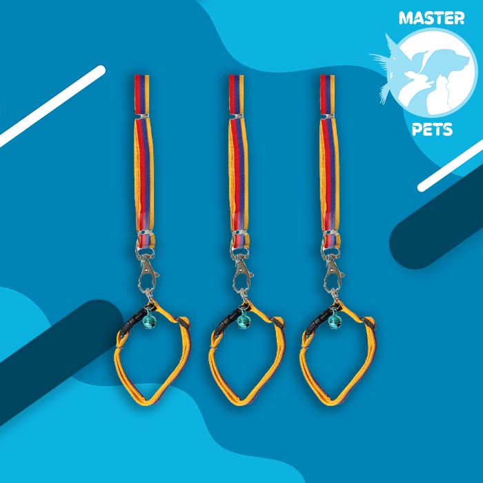 Kalung Kucing Anjing Tali Tuntun Motif