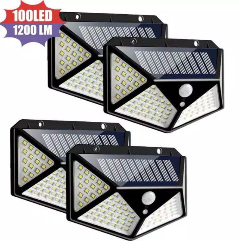 Lampu solar taman 100 LED