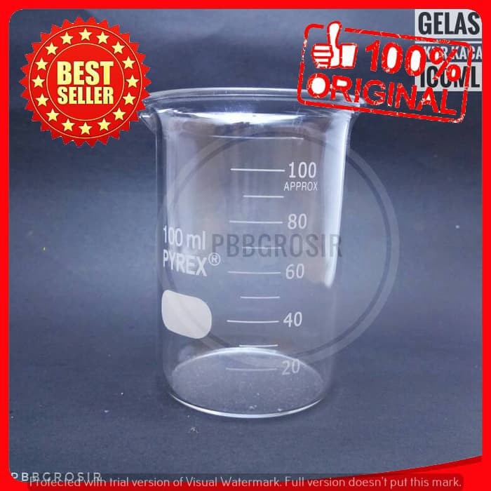 Grosir GELAS UKUR KACA PYREX 100ml