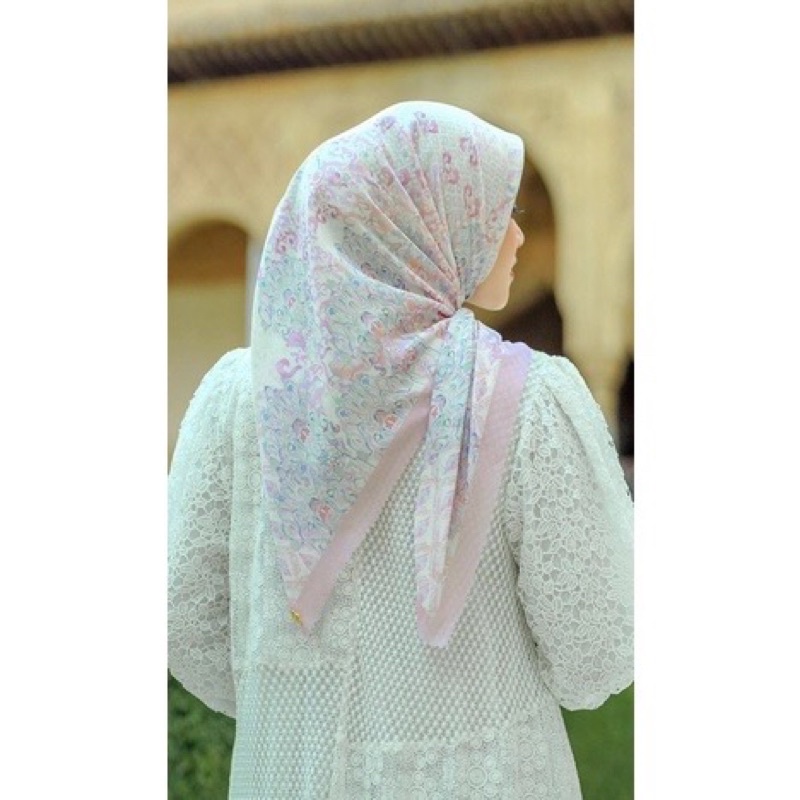Buttonscarves granada white pink NEW