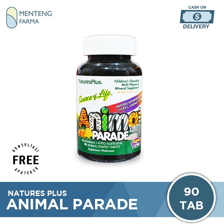 Natures Plus Animal Parade Multivitamin &amp; Mineral 90 Tablet