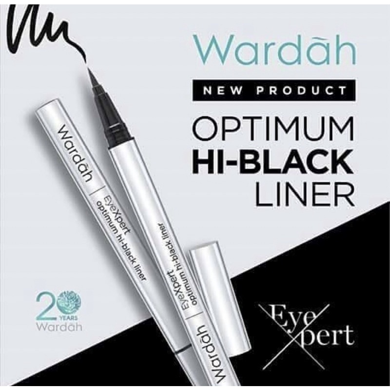 WARDAH EYELINER OPTIMUM HI-BLACK EYELINER