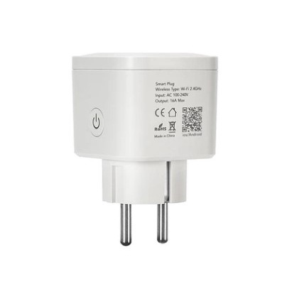 Smart Plug WiFi 16A Timer Watt Energy Meter Stop Kontak Colokan