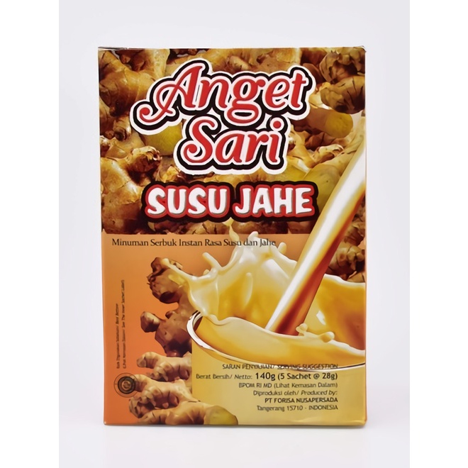 

ANGET SARI SUSU JAHE BOX 140GR (5X28gr)