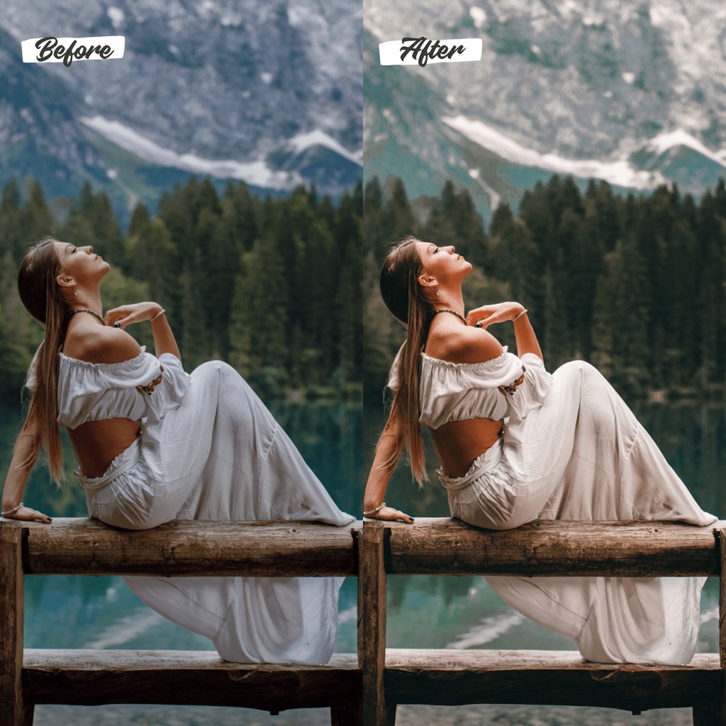 8 Lightroom Preset Moody Blogger IOS/Android &amp; Dekstop