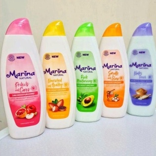 MARINA NATURAL LOTION 335ML  MARINA LOTION KECIL | HAND AND BODY LOTION MARINA