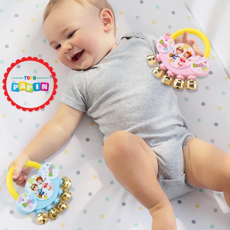 Mainan Kerincingan Bayi Mainan Rattle Kecrekan Krincingan Bisa Bunyi Anak Bayi