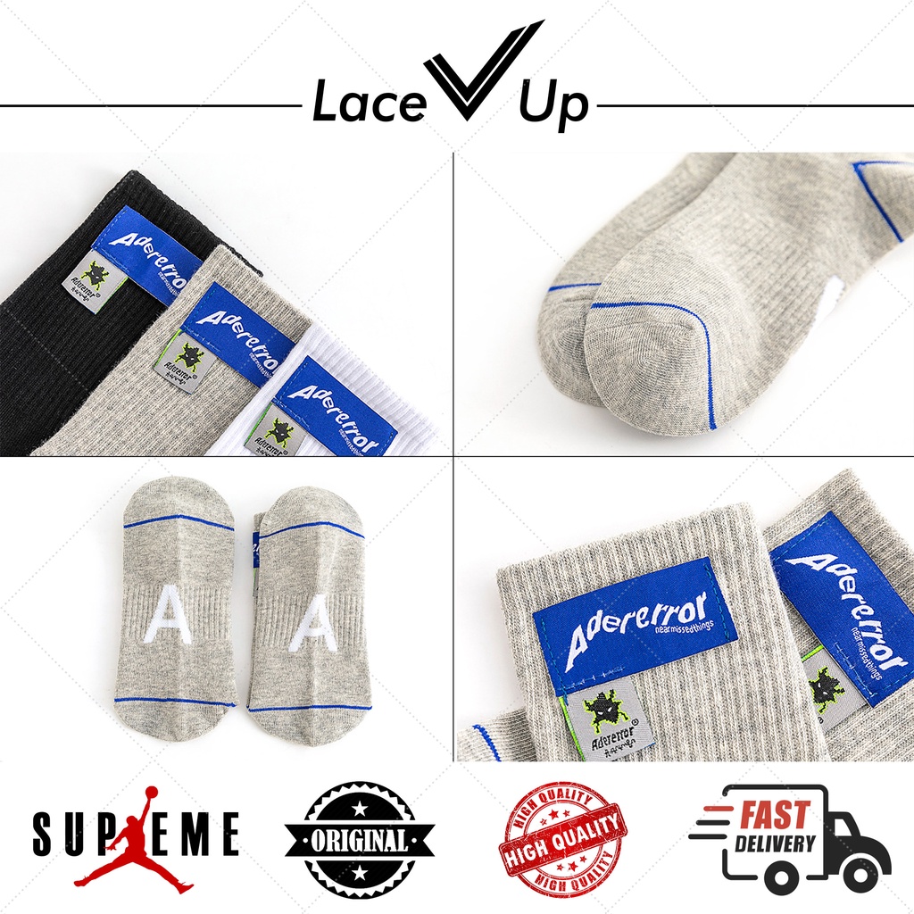 Kaos Kaki Ader Error Blue Label Socks